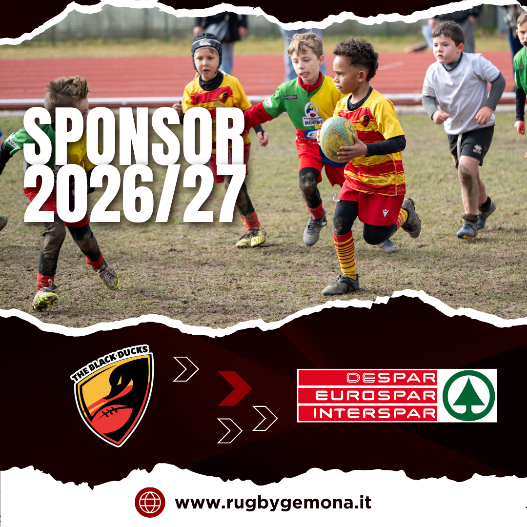 Rugby Gemona e Despar insieme per la stagione 2026/27
